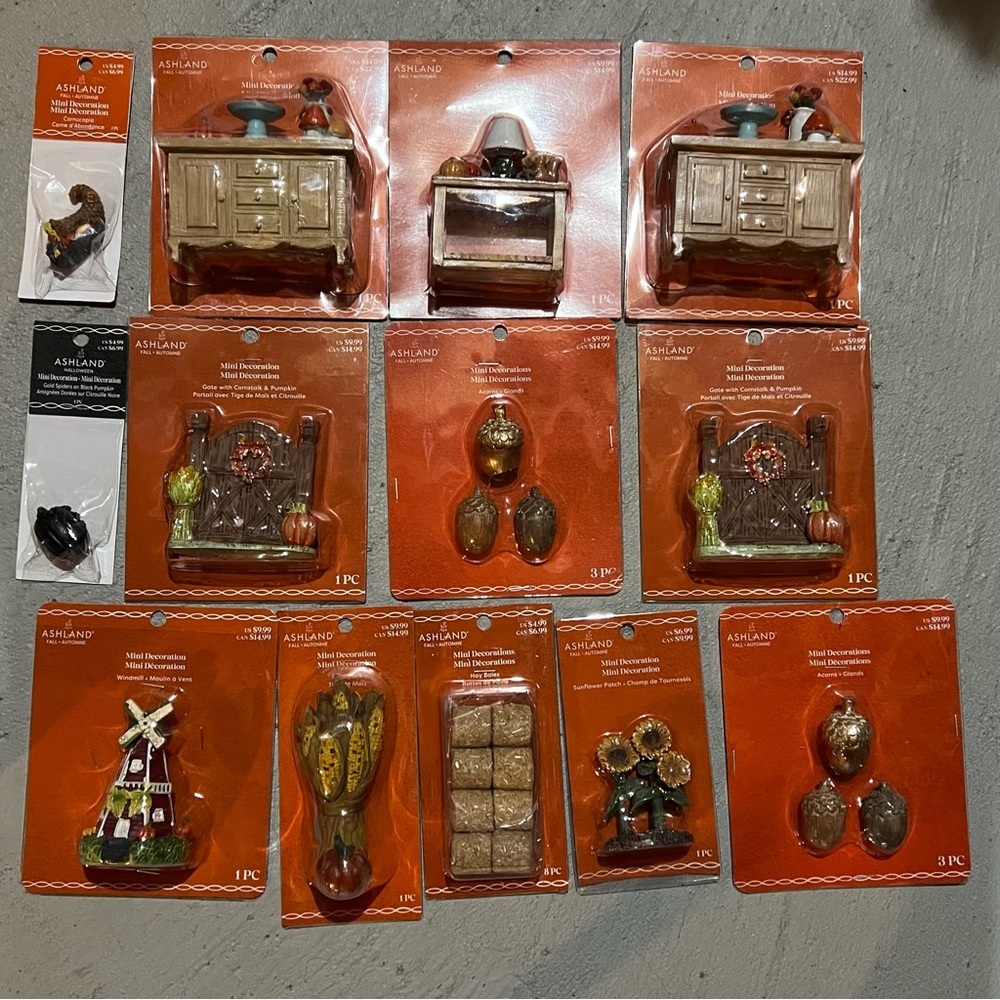 Ashland Fall Mini Decoration Bundle